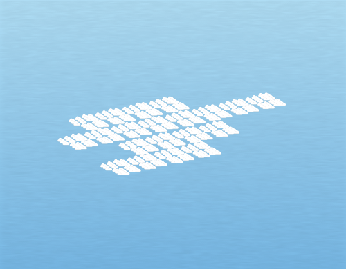 Illustration of cirrocumulus