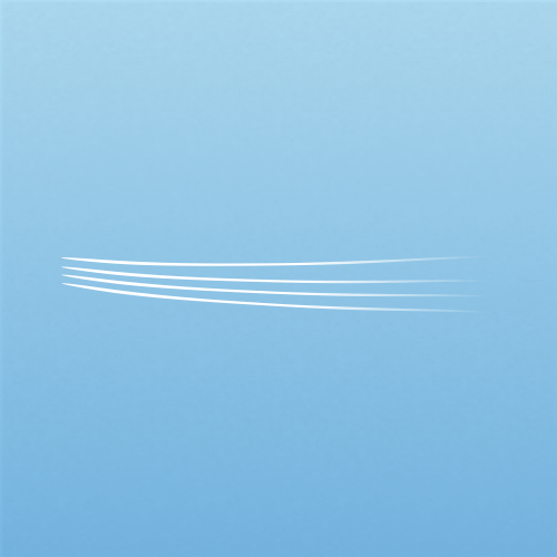 Illustration of cirrus fibratus clouds