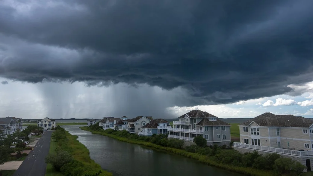 Cumulonimbus praecipitatio (Cb pra)