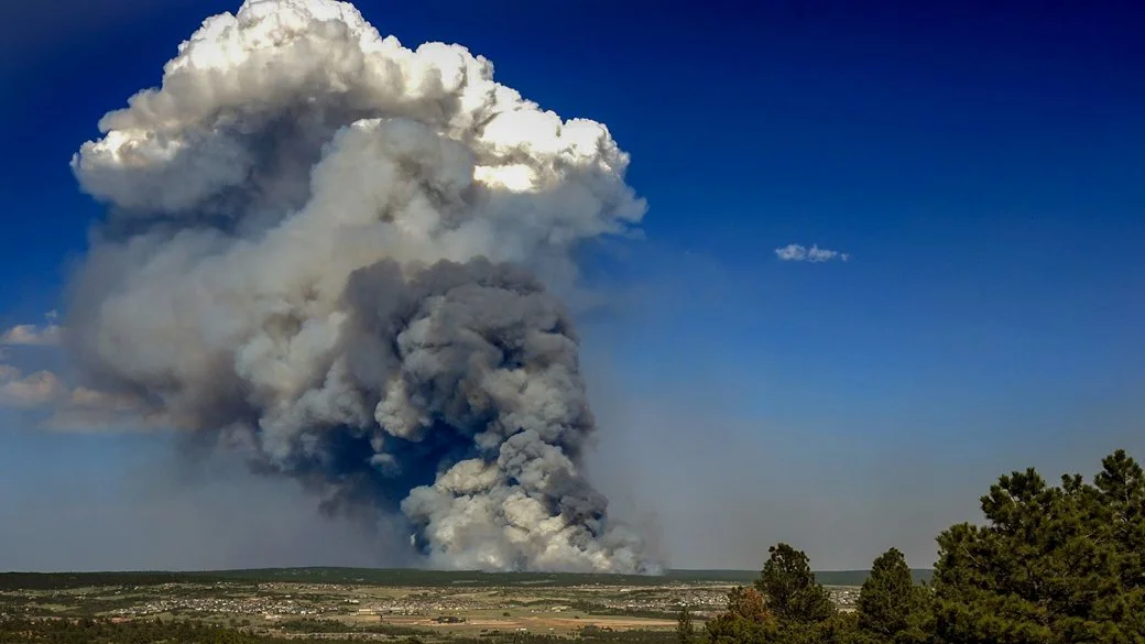 Cumulus congestus flammagenitus (Cu con flgen)