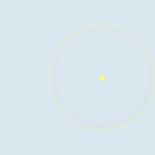 Illustration of cirrostratus nebulosus clouds