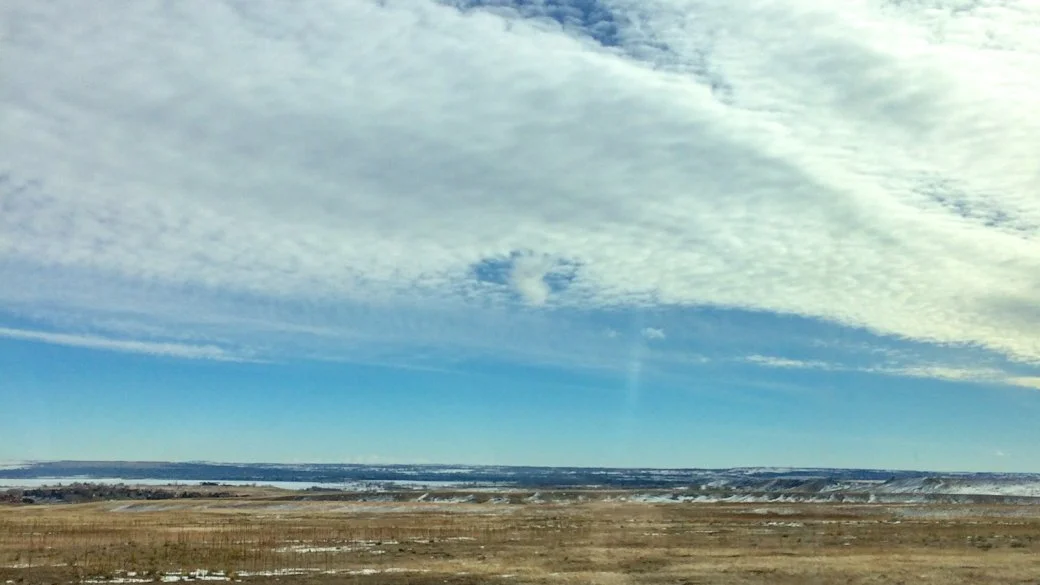 Altocumulus stratiformis cavum (Ac str cav)