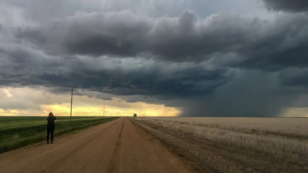 Cumulonimbus praecipitatio (Cb pra)