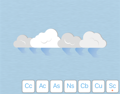 Illustration of virga